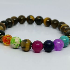 Chakra Healing Natural Gemstone Bracelet