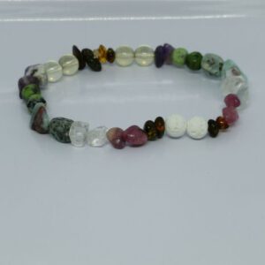 Gemstone Elasticated Bracelet