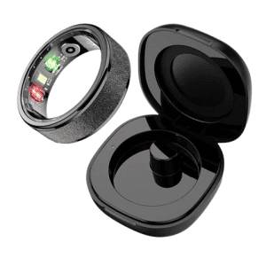 Colmi R10 Black Health Weight Loss Unisex Smart Ring with Charging Case