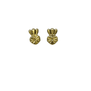 Gold Coloured Crown Butterfly Earring Back Lifters / Straighteners