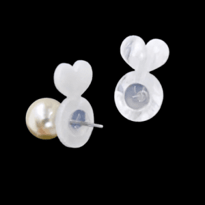 Silicone and Acrylic Earring Back Lifters Straighteners