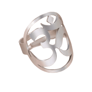 Stainless Steel OM Pattern Adjustable Ring