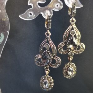 Bohemian Indian Style 2 Piece Necklace and Earrings Set