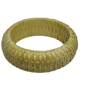 Chunky Wide Natural Wicker Rattan Bracelet